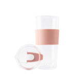 Load image into Gallery viewer, Cuppe pink reusable bubble tea tumbler 
